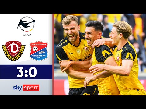 3:0 reicht nicht zum Titel! | Dynamo Dresden - SpVgg Unterhaching | Highlights - 3. Liga 2024/25