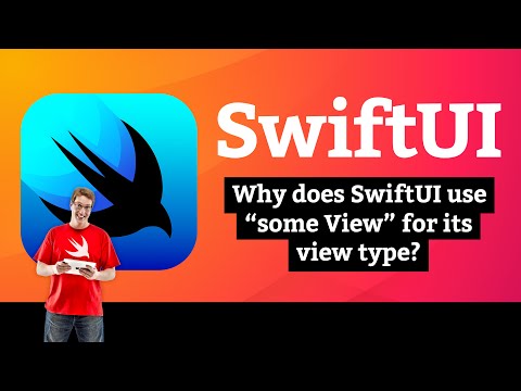 Why does SwiftUI use “some View” for its view type? – Views and Modifiers SwiftUI Tutorial 4/10 thumbnail