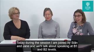 Moving on Up - From B1 Preliminary to B2 First Speaking