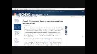 GOOGLE CAN AND WILL LISTEN TO YOUR CONVERSATIONS.