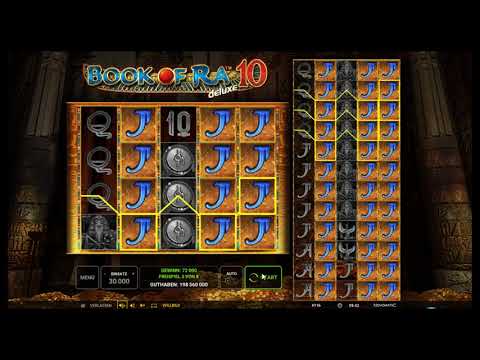 Book of Ra Deluxe 10 kostenlos spielen - Novomatic / Novoline
