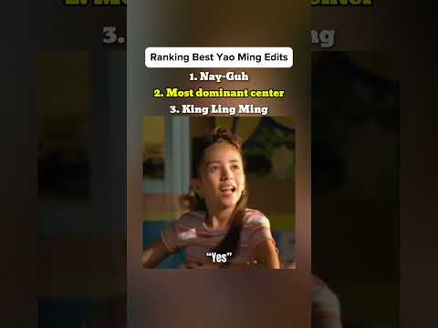 Ranking The Best Yao Ming Edits 😂 #nba #basketball