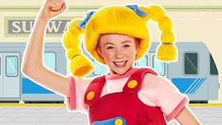 The Subway Shake | RIDE THE TRAIN | Mother Goose Club Phonics Songs