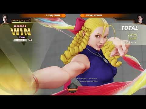FINAL DA LIGA KOMBAT KLUB DE STREET FIGHTER V - TP TEAM Stunner vs TP TEAM Destroyer