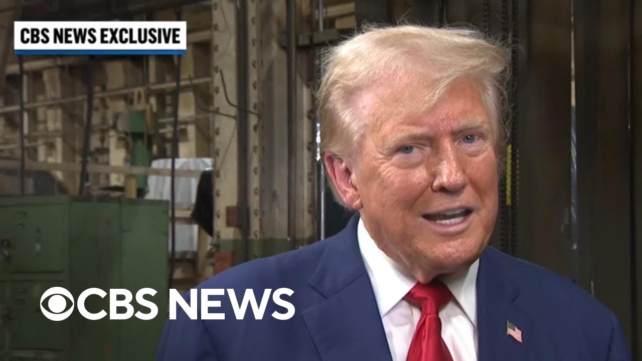 Trump says he'll accept election if results are "fair and free;" won't enforce Comstock Act