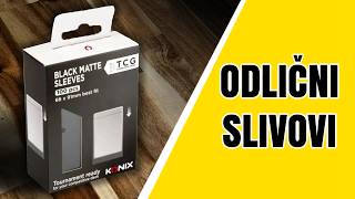 Konix Black Matte Sleeves - Za prave TCG Igrace!