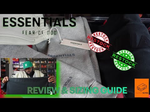Fear of God Essentials SS22 REVIEW & SIZING GUIDE 🚨