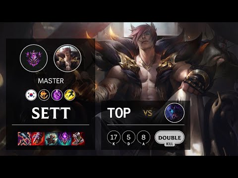 Sett Top vs Rek'Sai - KR Master Patch 11.22