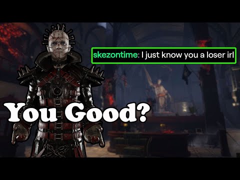 SALTY Survivor Can't Handle My PINHEAD! | Dead by Daylight