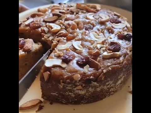 Home made banana 🍰🎂 healthy and tasty 😋 cake