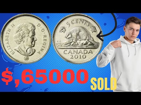 2010 Canada 5 Cent Coin Worth A Lot of Money!