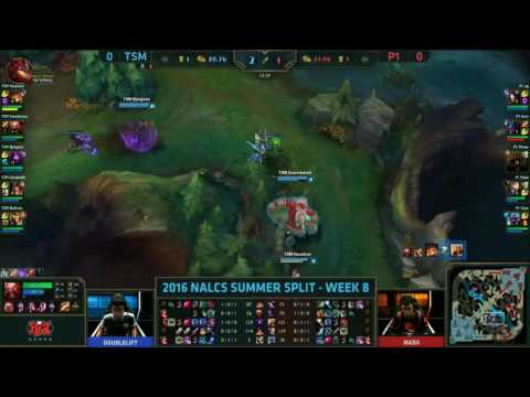 TSM vs Phoenix1 Highlights Game 1, W8 D2 NA LCS Summer 2016 S6, TSM vs P1 G1