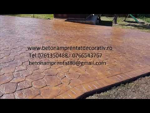 Beton Amprentat Valea Argovei - Călărași Tel.0761350488 -0766543767