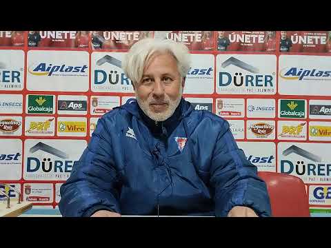 Rueda de prensa entrenador de La Roda CF Femenino Aiplast 