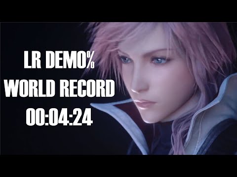 WORLD RECORD LIGHTNING RETURNS: FINAL FANTASY XIII DEMO% PS3 IN 00:04:24