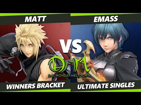 DAT Monday Meltdown 218 - Matt (Cloud) Vs. eMass (Byleth) SSBU Ultimate Tournament