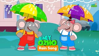 Baby Ozho and Incy Wincy Spider Stuck in the Rain | Funny Kids Songs Nursery Rhymes by Papa Ozho