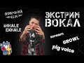 Экстрим вокал для новичков: Расщепление, скрим, гроул; Техники inhale и exhale.