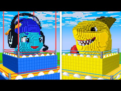 DOODLE vs ARKEY Most Secure Base in Minecraft!