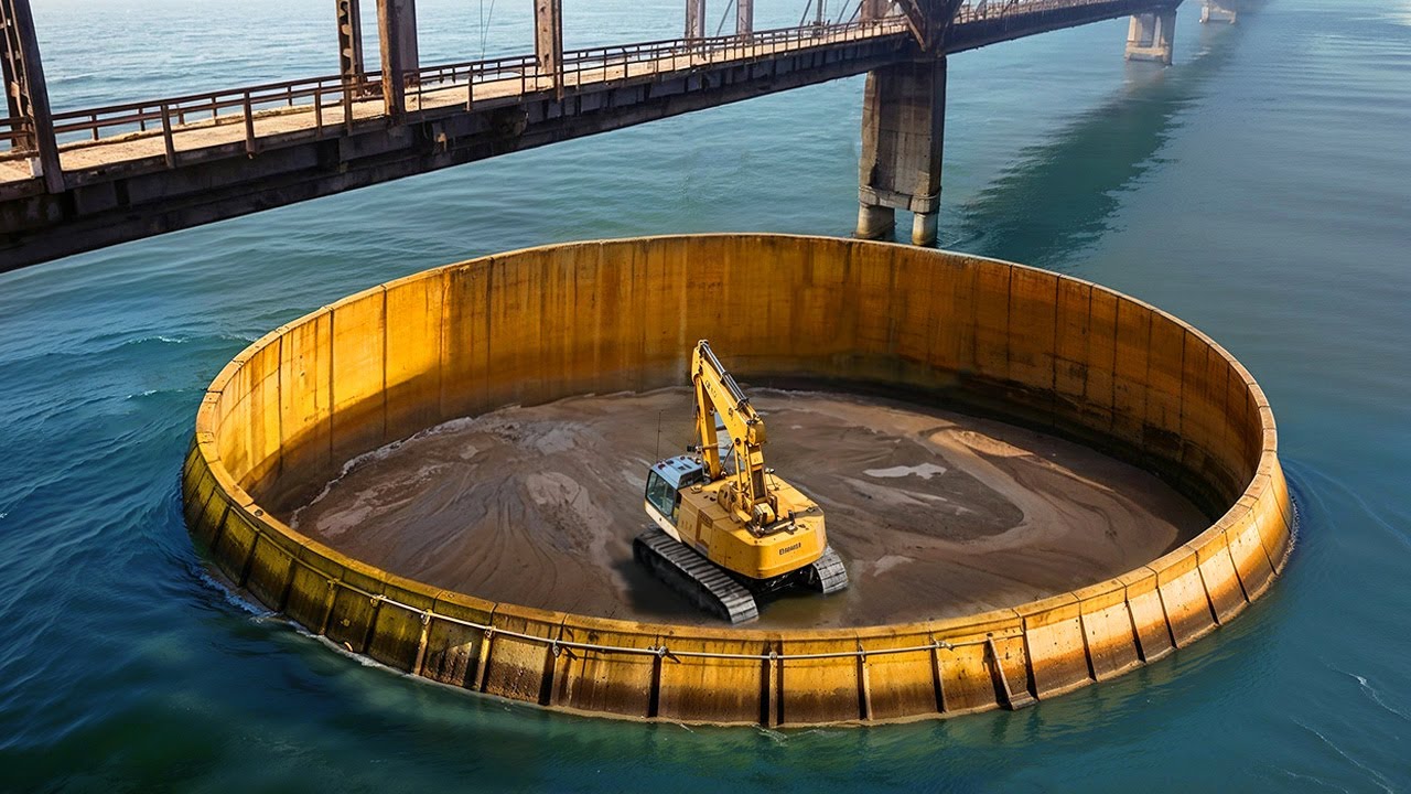 UNDERWATER CONSTRUCTIONS. HOW ENGINEERS MAKE THEM