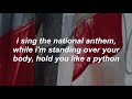 national anthem // lana del rey