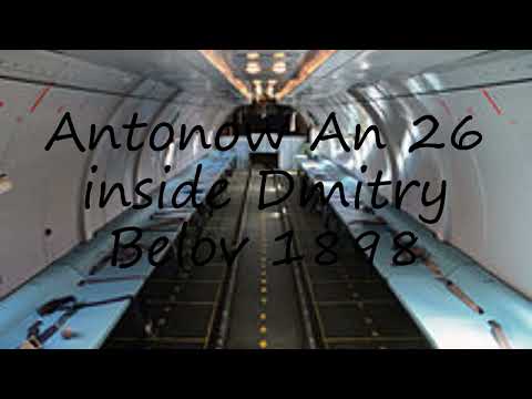 How to pronounce Antonow An 26 inside Dmitry Belov 1898 in English?