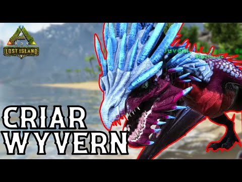 COMO CONSEGUIR TU HUEVO DE WYVERN Y CRIARLO - ARK: LOST ISLAND *NUEVO MAPA*