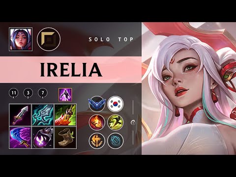 Irelia Top vs Renekton - KR Diamond Patch 26.01