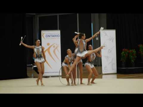 Russia Senior Group Rhythmic Gymnastics from 2016 Koop Cup