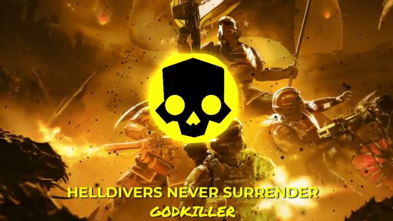 HELLDIVERS 2 SONG || HELLDIVERS NEVER SURRENDER! (OFFICIAL VIDEO)