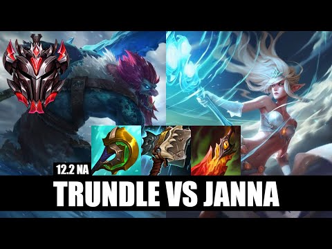 Trundle Top vs Janna Grandmaster NA 12.2