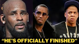 Finally breaking his silence about Diddy from prison, R Kelly does this (this is crazy).