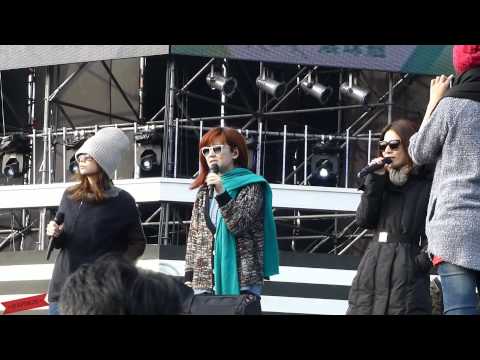 2012.12.31 S.H.E - 明天的自己彩排3 台中跨年晚會 @洲際棒球場停車場