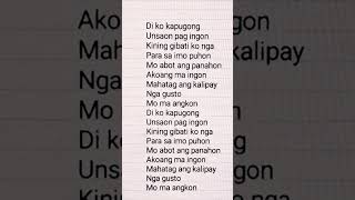 Download lagu PUHON Lyrics By elias J TV band 😍 mp3