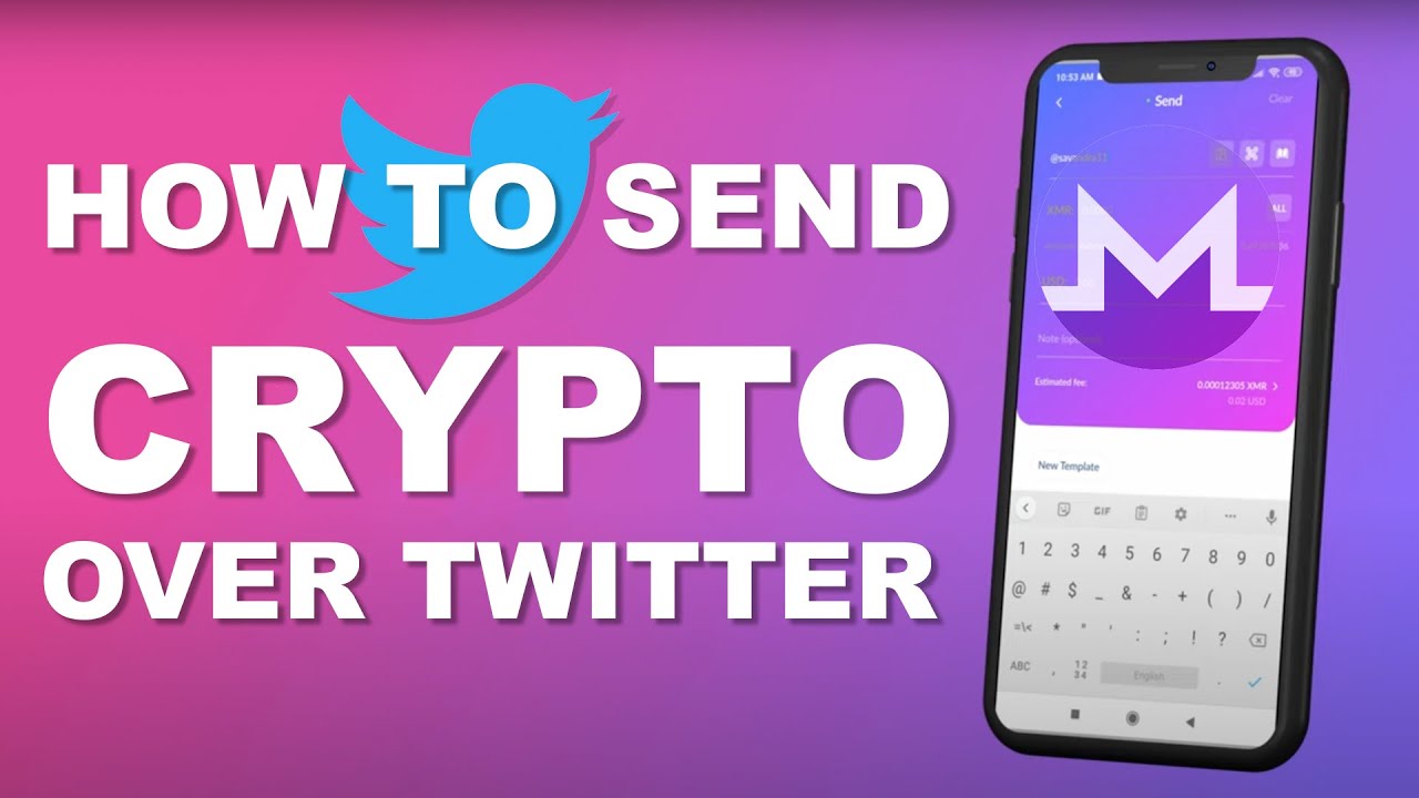 How to send crypto with Twitter using Cake Wallet Bird Pay