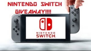 NINTENDO SWITCH GIVEAWAY [DONE]