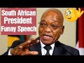 South African President Making a Speech - 