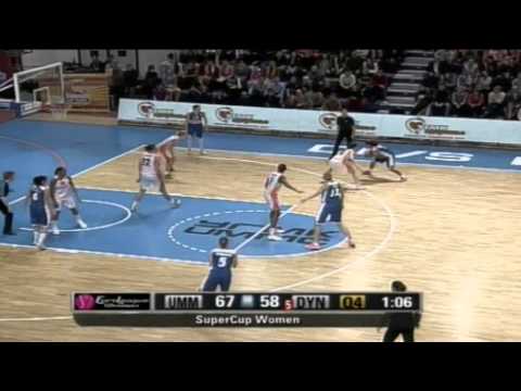 SuperCup Women UMMC-Dynamo Moscow Highlights