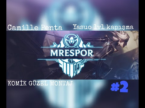 League of legends.1vs1 yasuo kapışmaları.Camille penta.Yone triplekill.Komik montage.