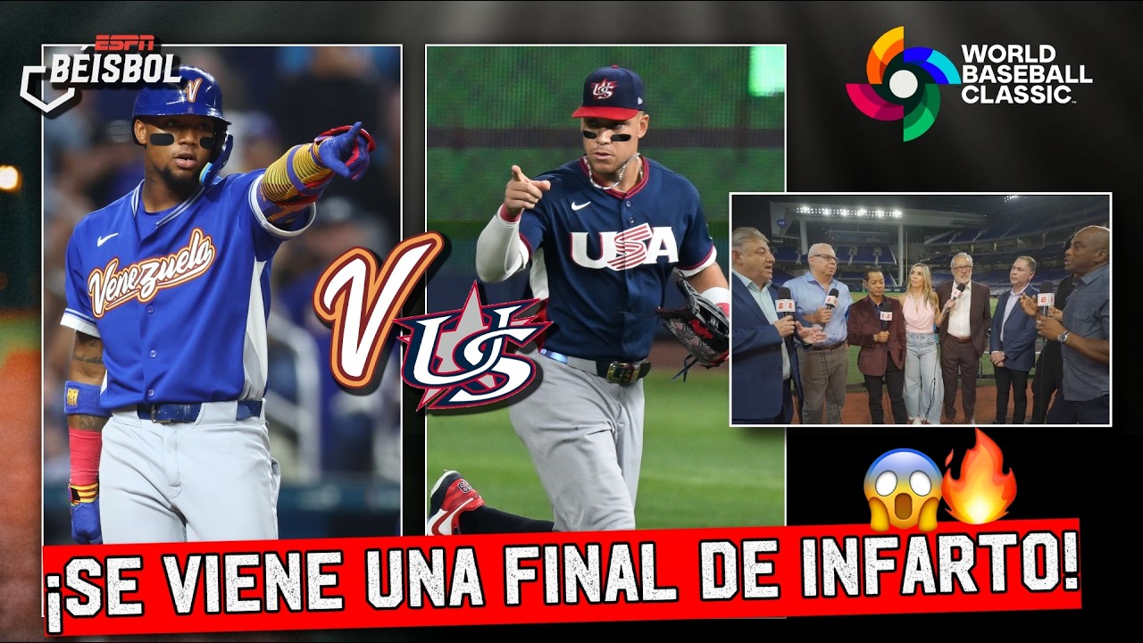 VENEZUELA tiene a ESTADOS UNIDOS por delante si quiere GANAR el CLÁSICO MUNDIAL | ESPN Beisbol