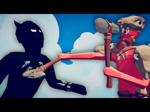 BLACK PANTHER VS EVERY UNIT IN TABS | Totally Accurate Battle Simulator