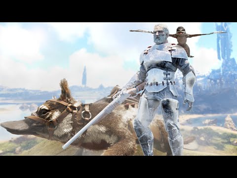 CLAIMING THE MOST HIDDEN BASE SPOT DAY ONE LOST ISLAND IN ARK PVP SOLO