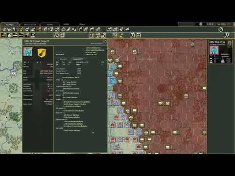 War in the East 2 Tutorial - Support units