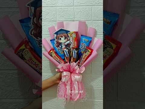 Chocolate Bouquet for Graduation#graduation ##graduationday #graduationgift #chocolatebouquet #diy