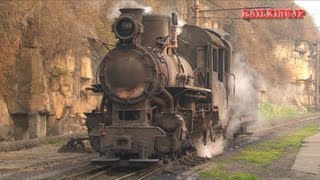 preview picture of video 'China Steam Train Shibanxi Railway C2 嘉阳小火车 芭石鉄路 石渓站'