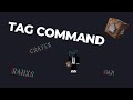 How To Use The Tag Command [Minecraft Bedrock]