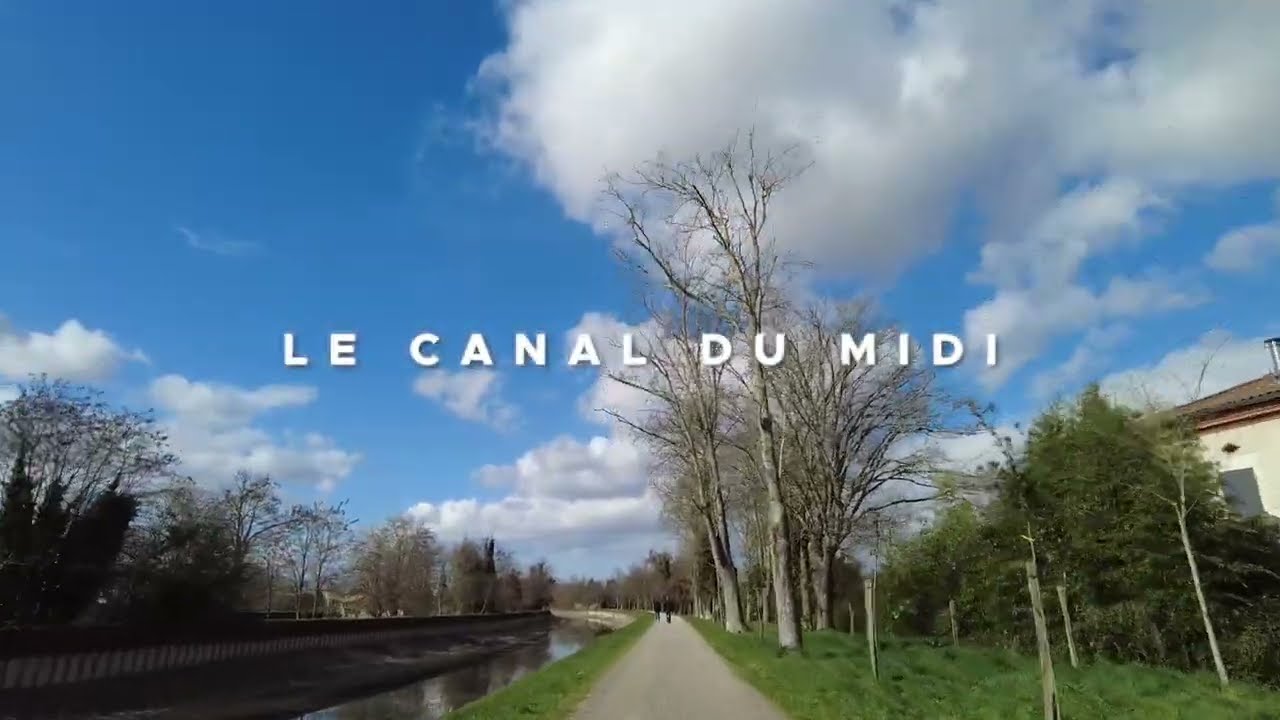 Balade en vélo électrique au bord du canal du midi