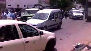 preview picture of video 'Accident a kenitra rue ahmed chawki le 03/07/2012'