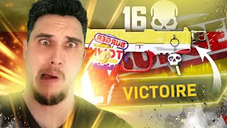 Superbe victoire au glock sur warzone ★ top1 16kills victory warzone