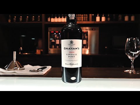 Decanting Vintage Port - Graham's